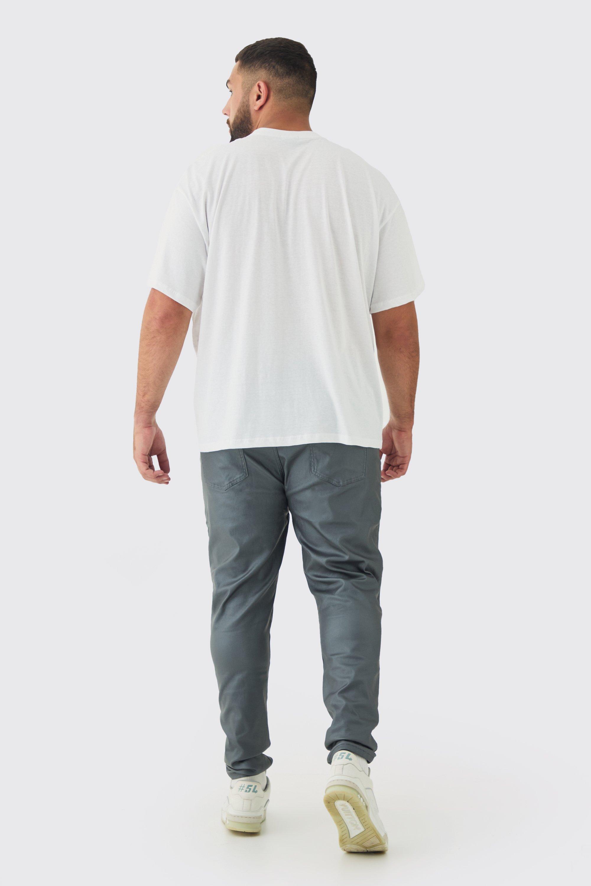 Coated super skinny jeans outlet