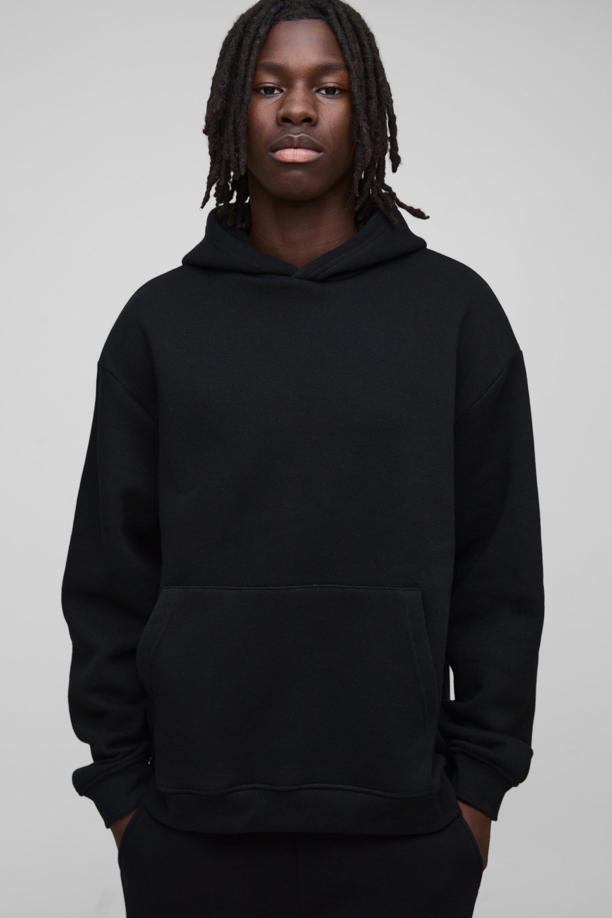 Plain black hoodies for sale hotsell