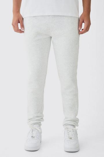 330GSM Basic Skinny Fit Jogger ash grey