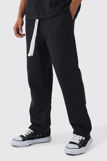 Oversized Drop Crotch Jogger black