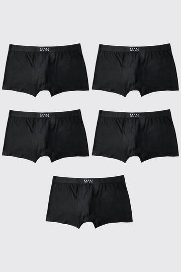 Plus Tonal 5 Pack Classic Boxer black