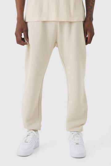 Stone Beige 330GSM Regular Fit Basic Jogger