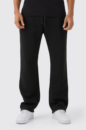 Basic Straight Leg Jogger black