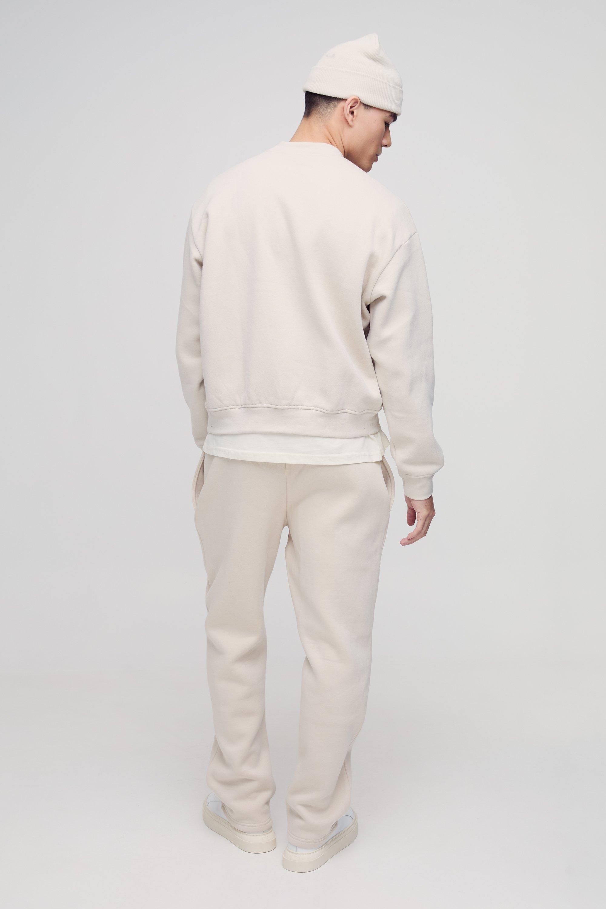 Basic Straight Pants in Stone Basic Straight Pants in Stone