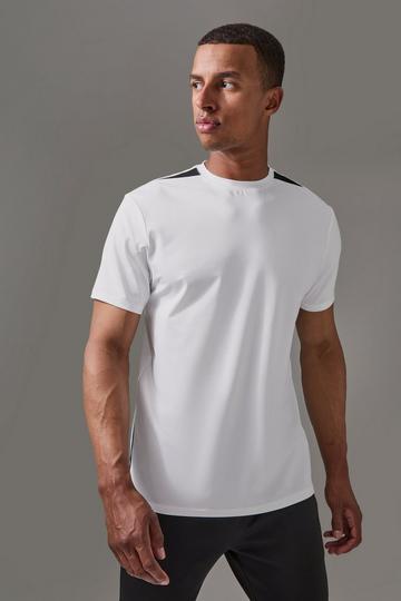 White Man Active Pro Regular Fit T-shirt