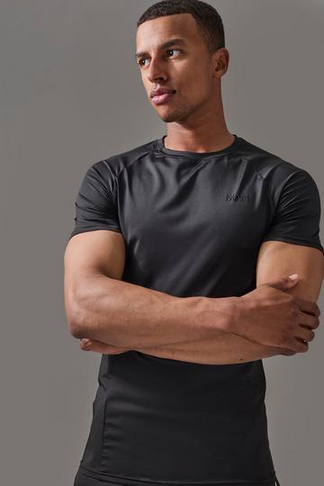 Man Active Pro Muscle Fit T-shirt black