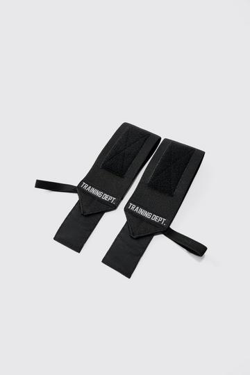 Man Active Training Dept Wrist Wraps black