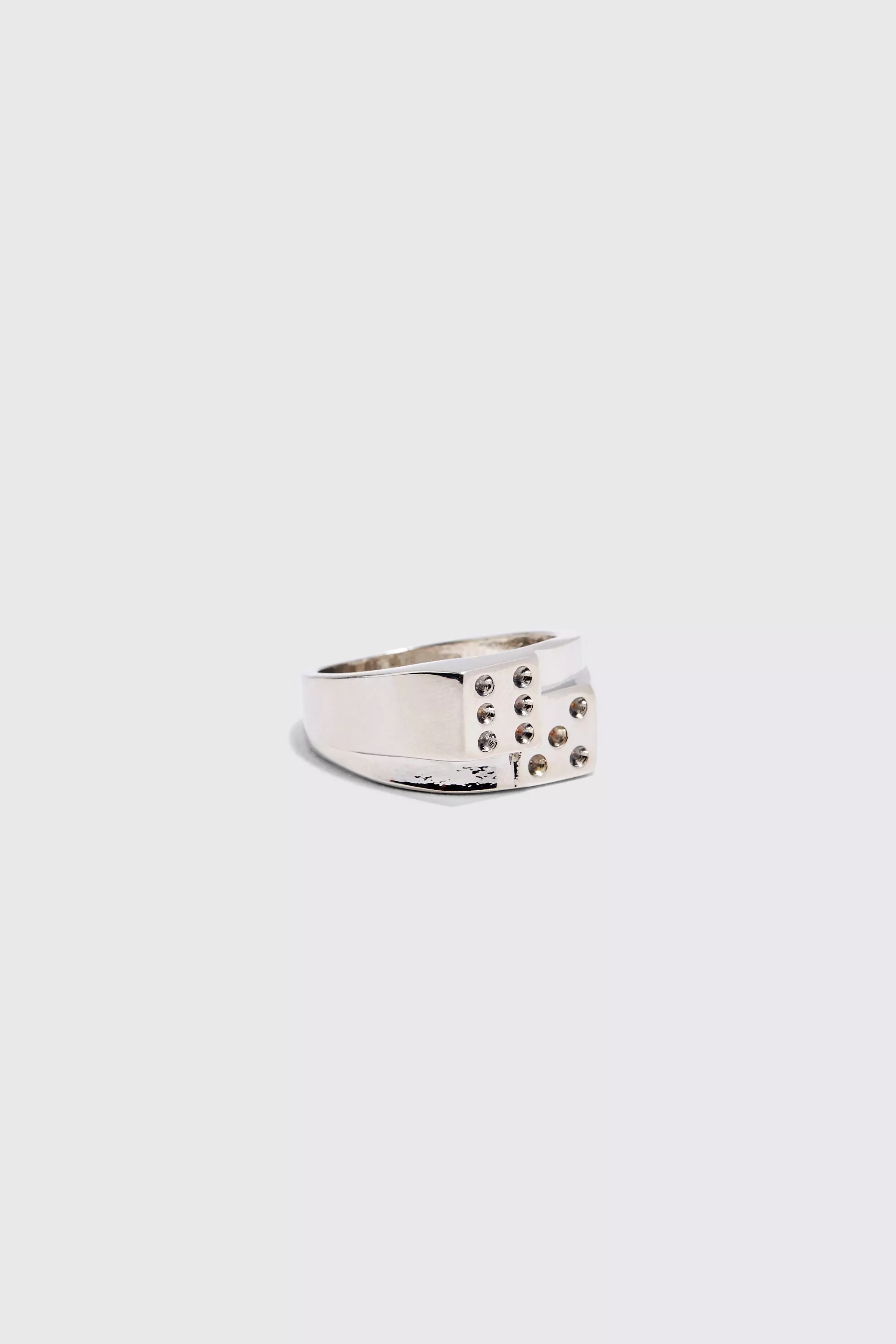 Dice Ring In Silver alternative image