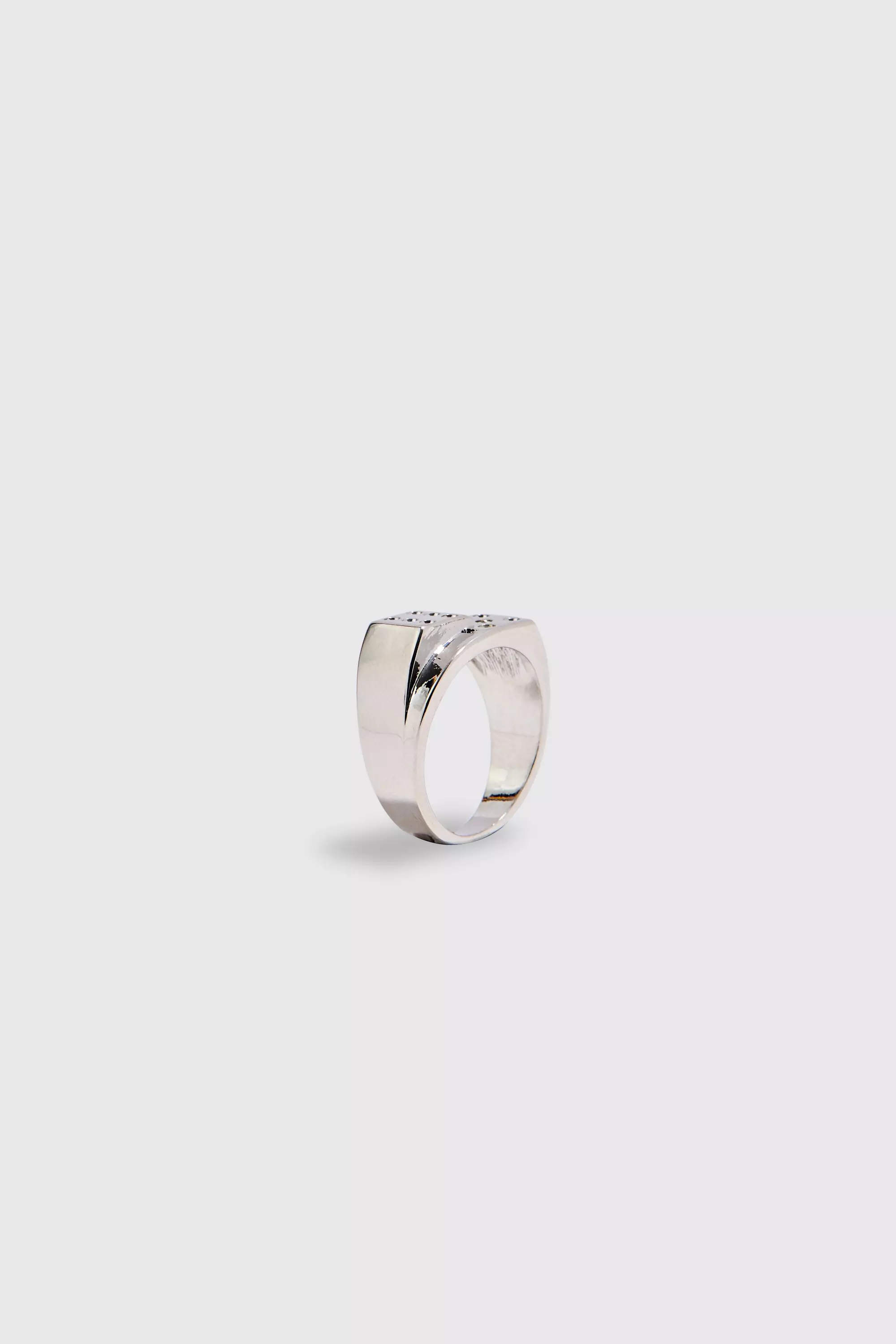 Dice Ring In Silver alternative image