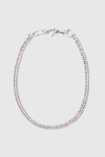 Cuban Chain Jeans Ketting silver