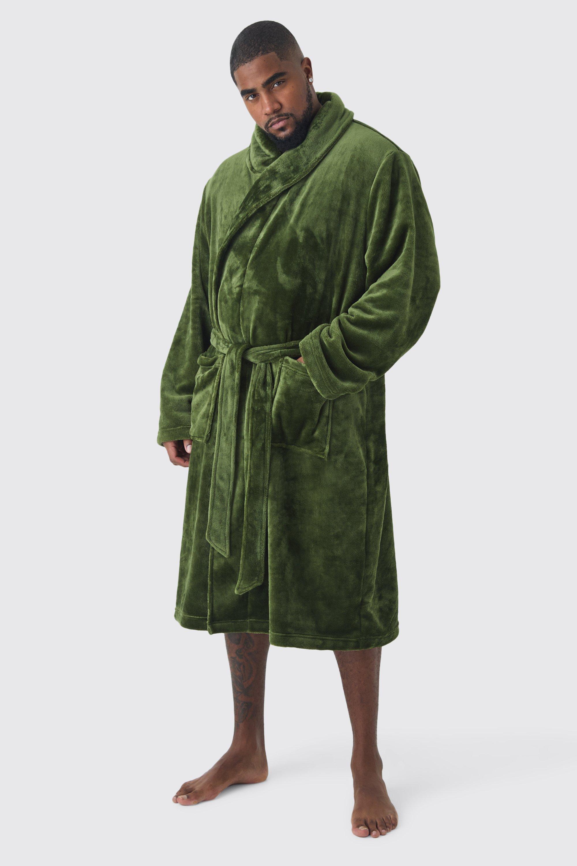 Plus size dressing gowns boohoo UK