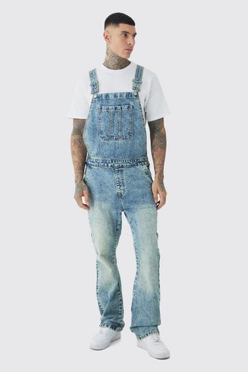 Blue Tall Straight Leg Dungaree