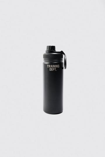 Man Active Training Dept Metalen Fitness Fles - 500ml black