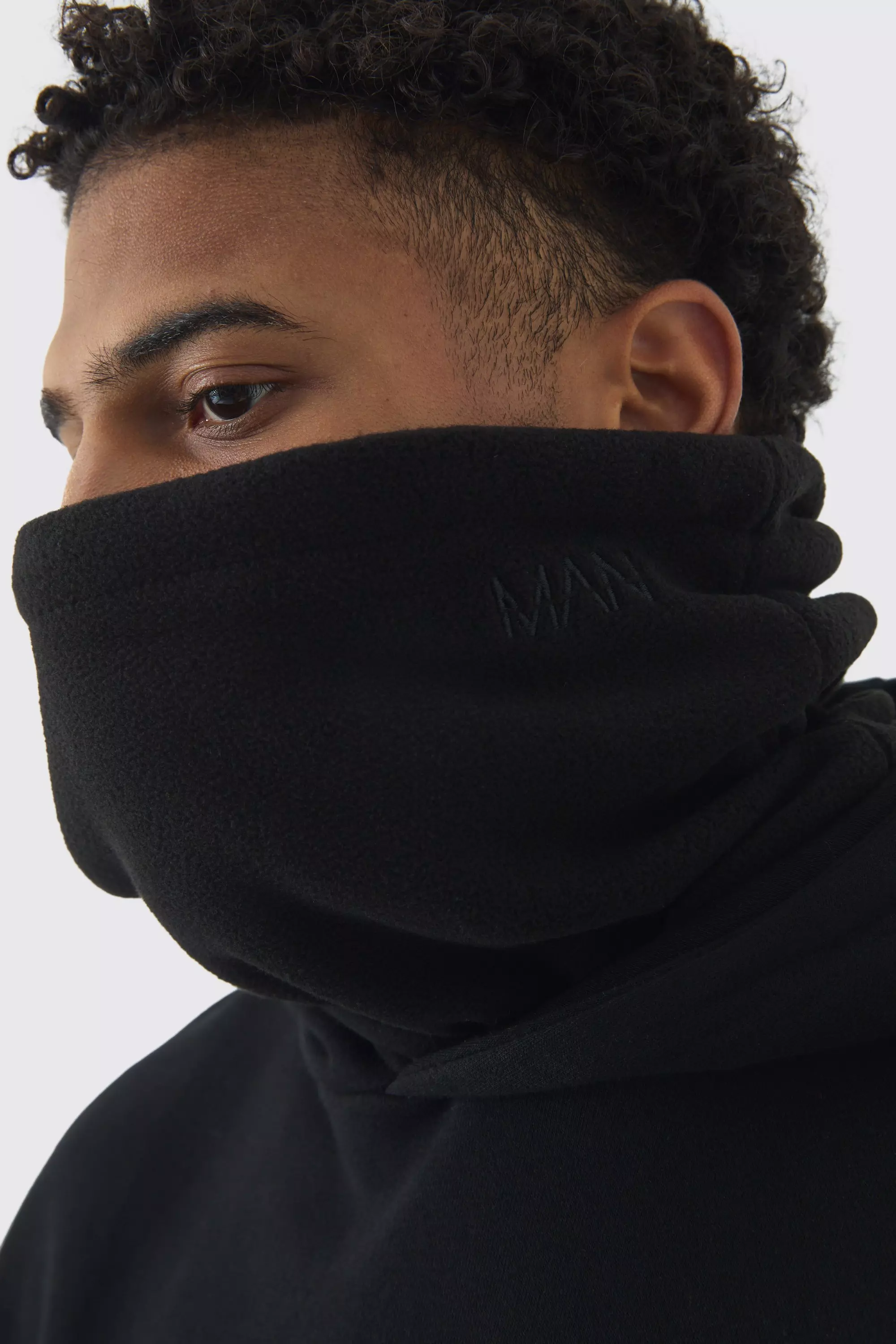 Black Man Active Fleece Snood alternative image