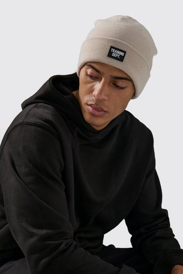 Man Active Training Dept Beanie taupe