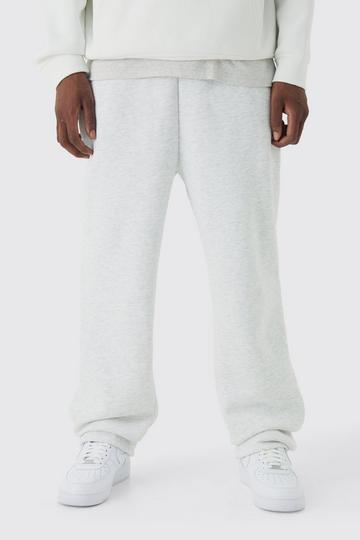 Basic Baggy Joggingbroek grey marl