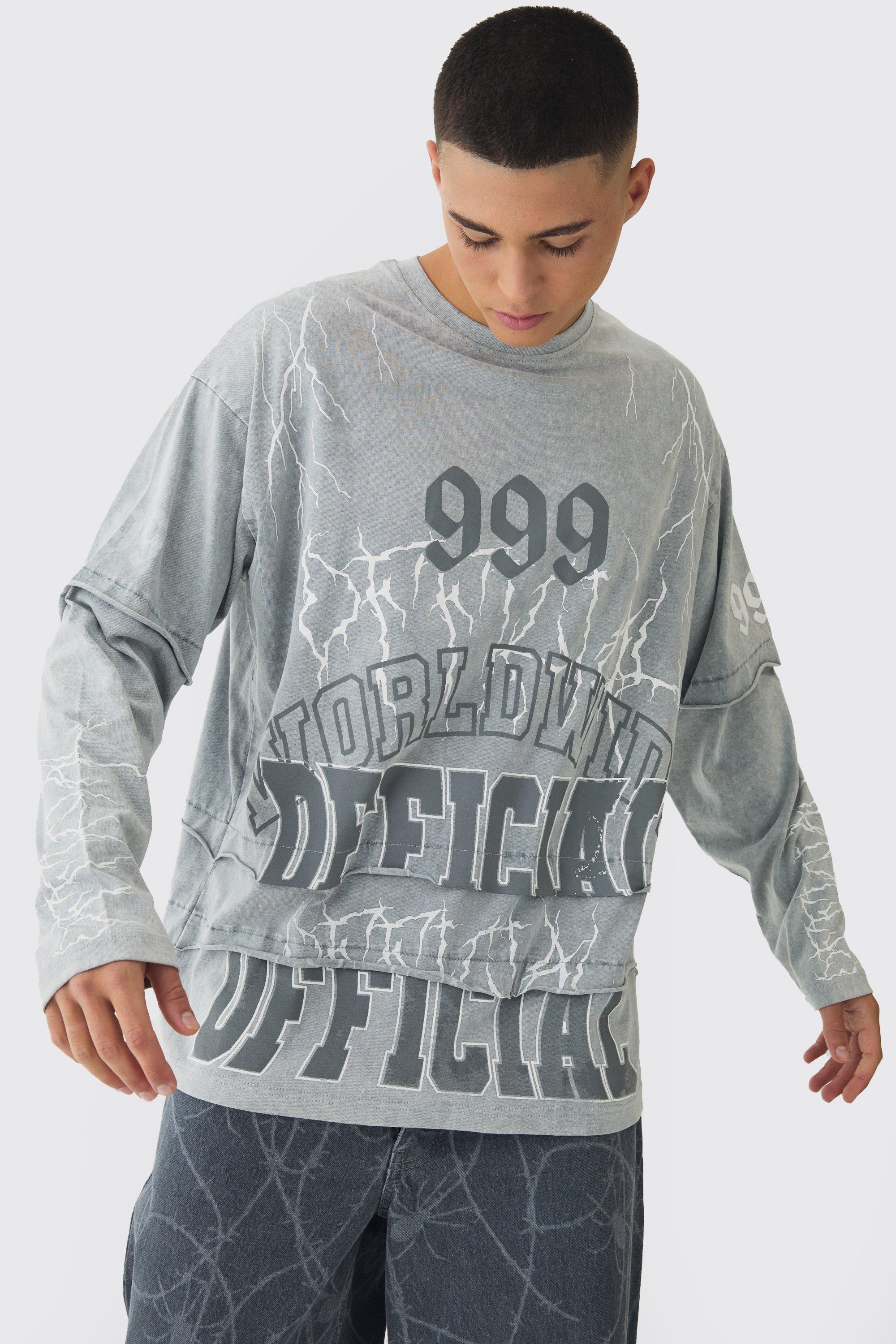 T-shirt oversize à manches longues - Offcl