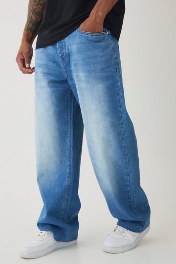 Relaxed Rigid Jeans mid blue