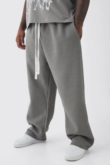 Plus Oversized Drop Crotch Jogger charcoal