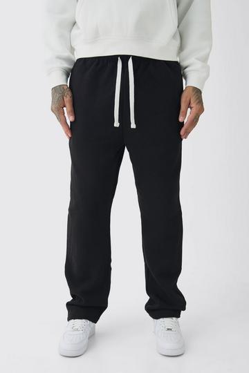 Tall Oversized Drop Crotch Jogger black