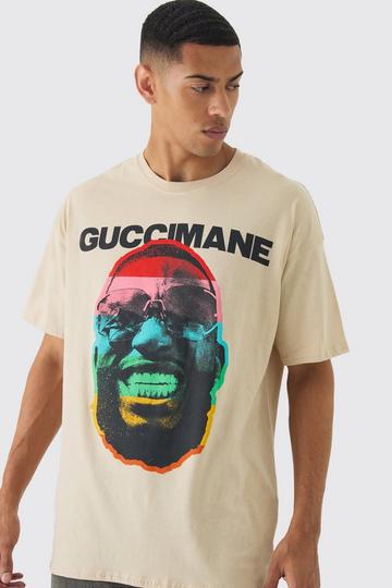 Oversized Gelicenseerd G Mane T-Shirt stone