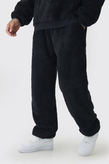 Tall Borg Oversized Jogger black