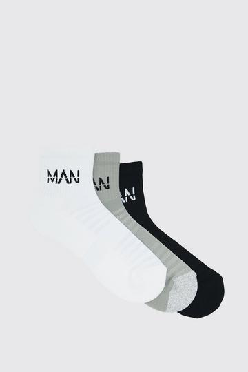 MAN Active Vadderade strumpor (3-pack) multi