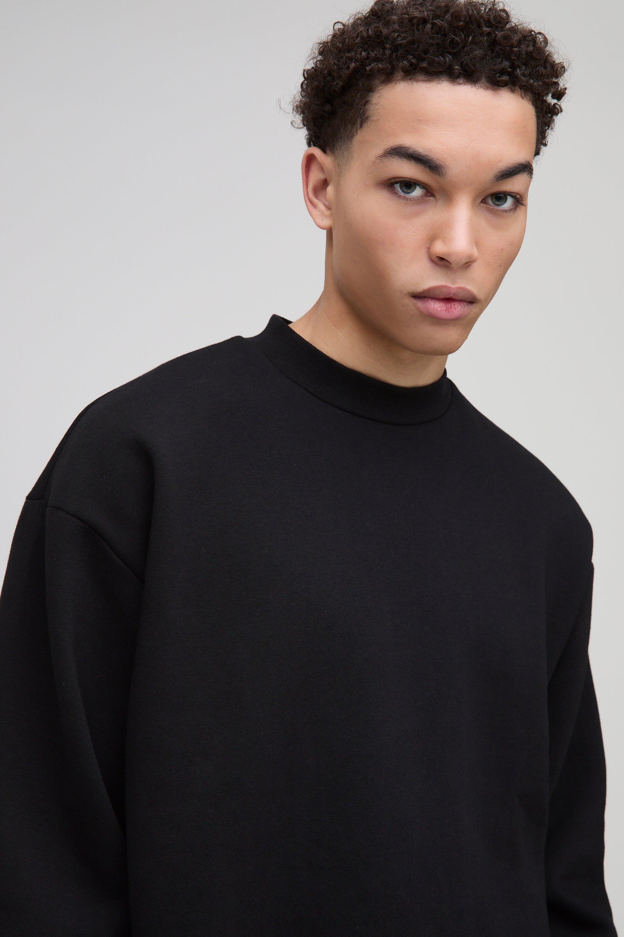 330GSM Oversized Boxy Zip Through Hoodie boohoo NO