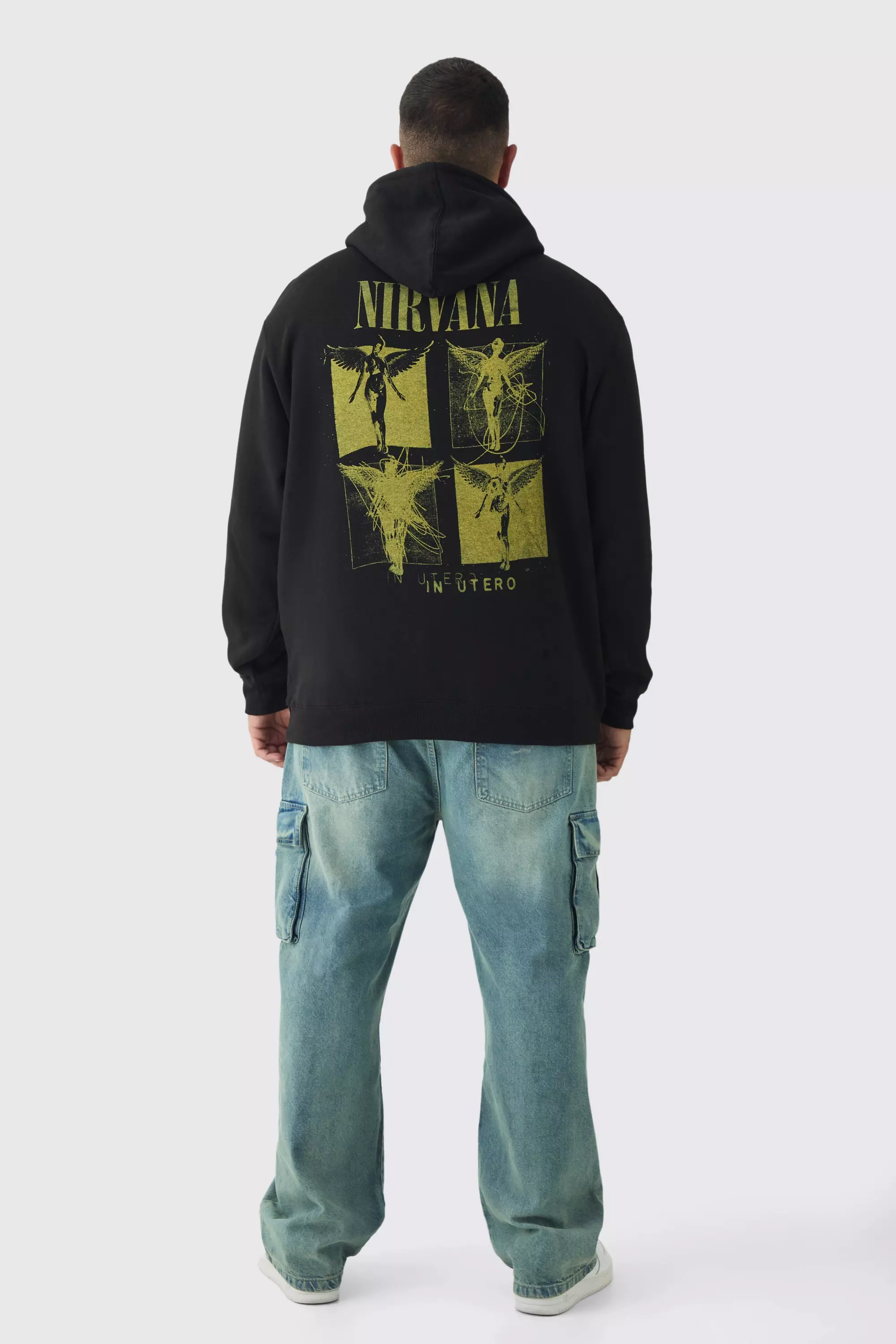 Nirvana zip hoodie best sale