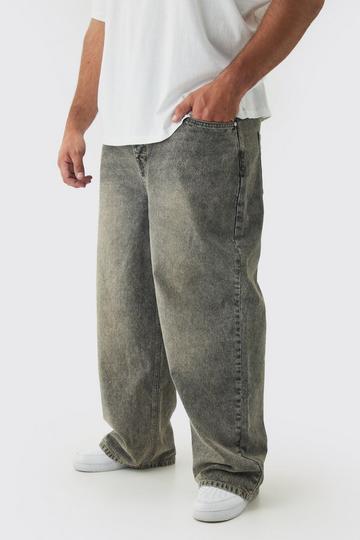 Plus Relaxed Fit Jeans stone