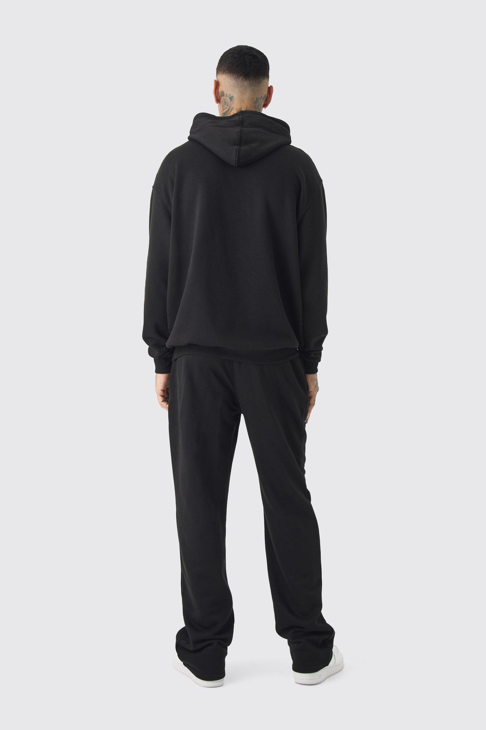Tall Pour Homme Varsity Hoodie Relaxed Fit Jogger Tracksuit
