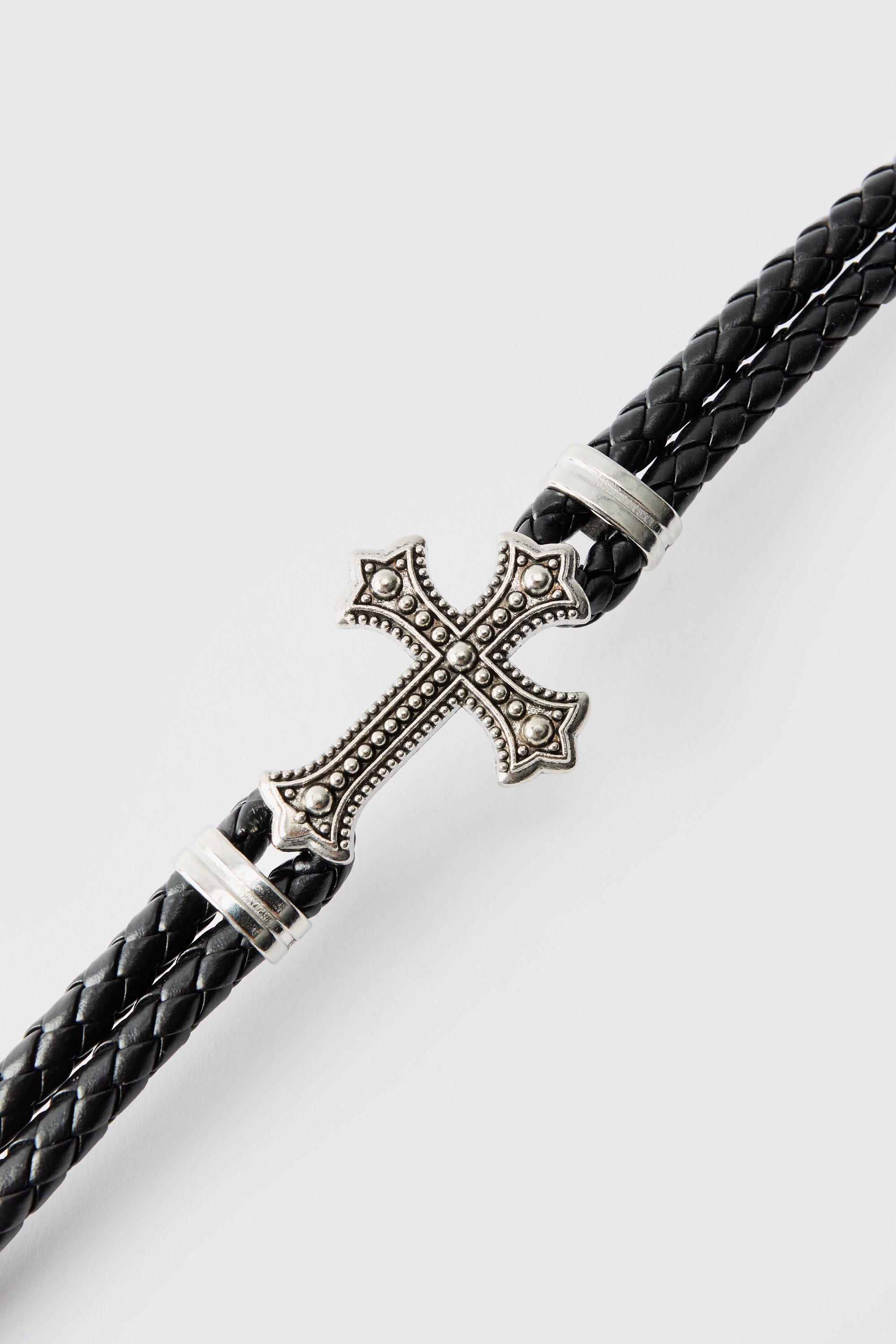 Cross Rope Bracelet boohoo DK