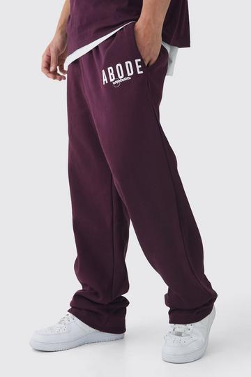 Relaxed Abode Jogger burgundy