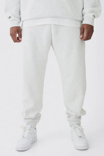 Plus Regular Fit Jogger In Grey Marl grey marl