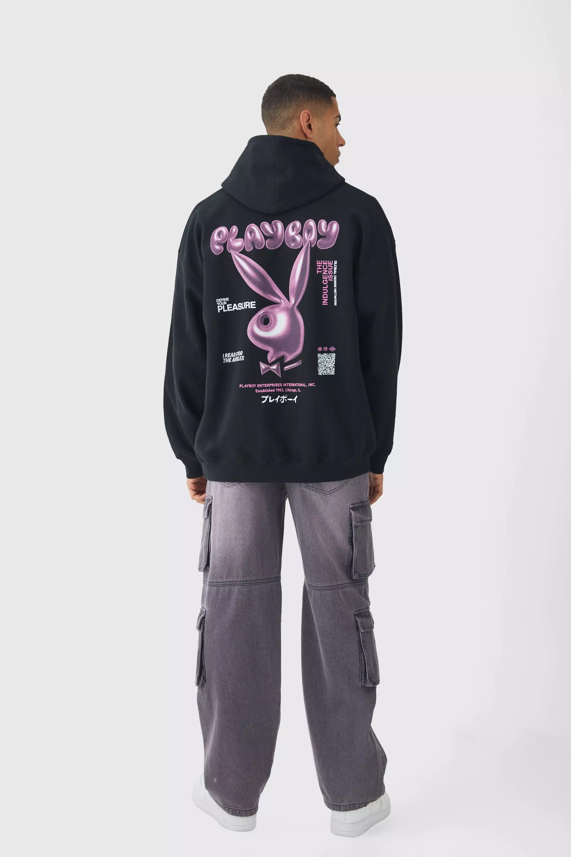 Playboy mens hoodie hotsell