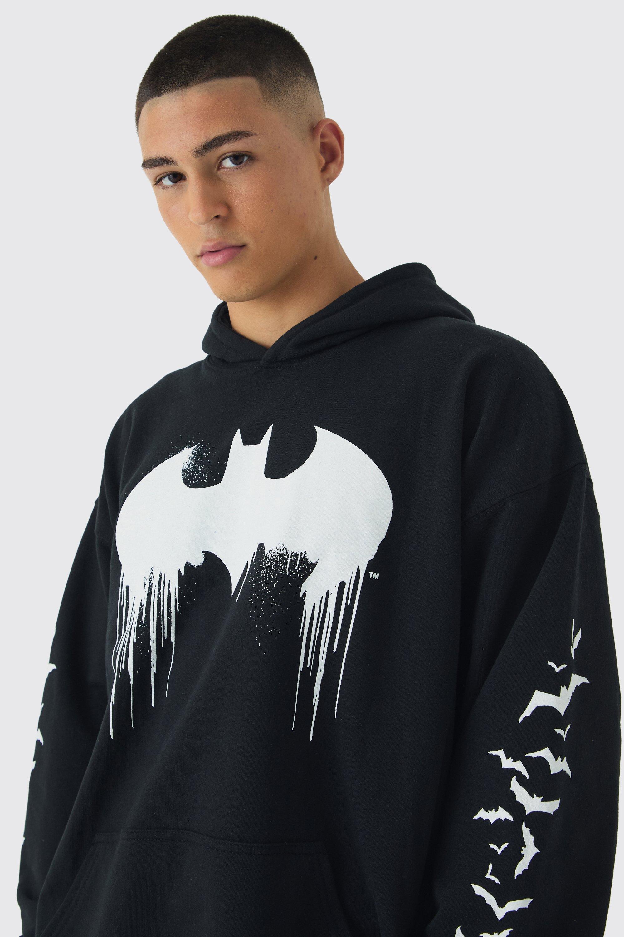 Sweat a capuche oversize a imprime Batman