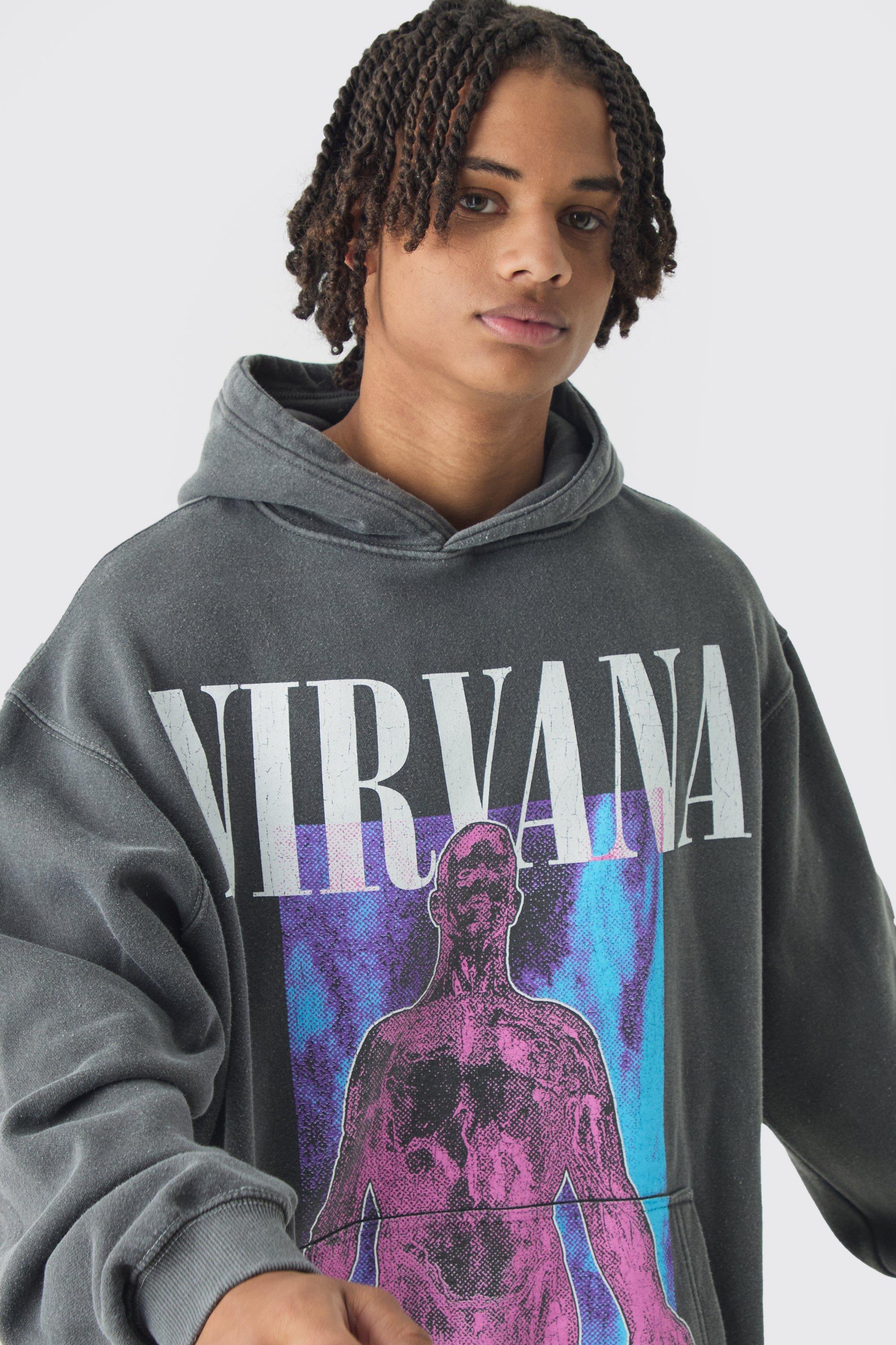 Felpa nirvana uomo deals