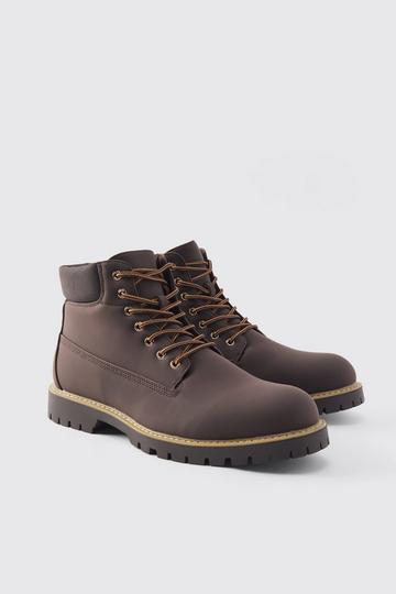 Worker Boot chocolate