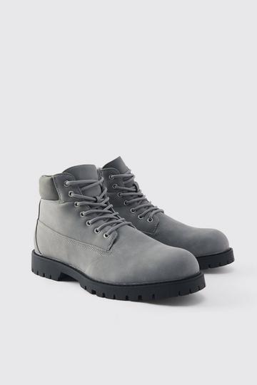 Stiefel grey