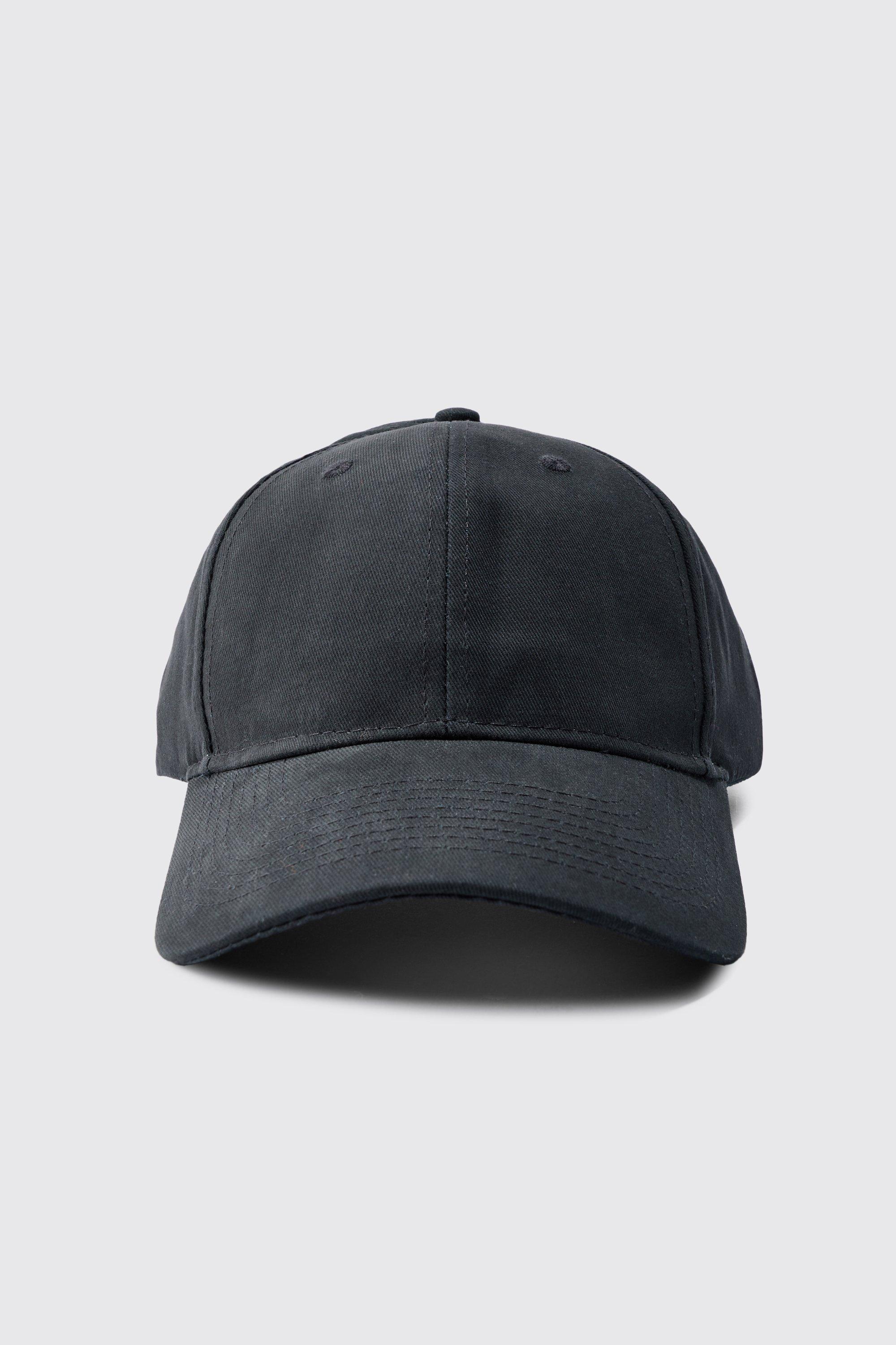 Casquette unie noire