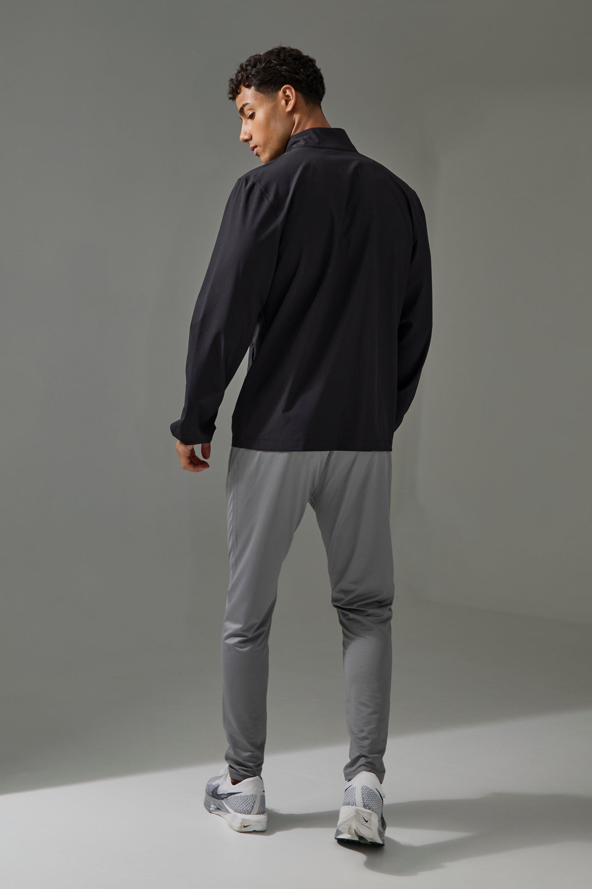 Man Active Stretch Woven Track Jacket