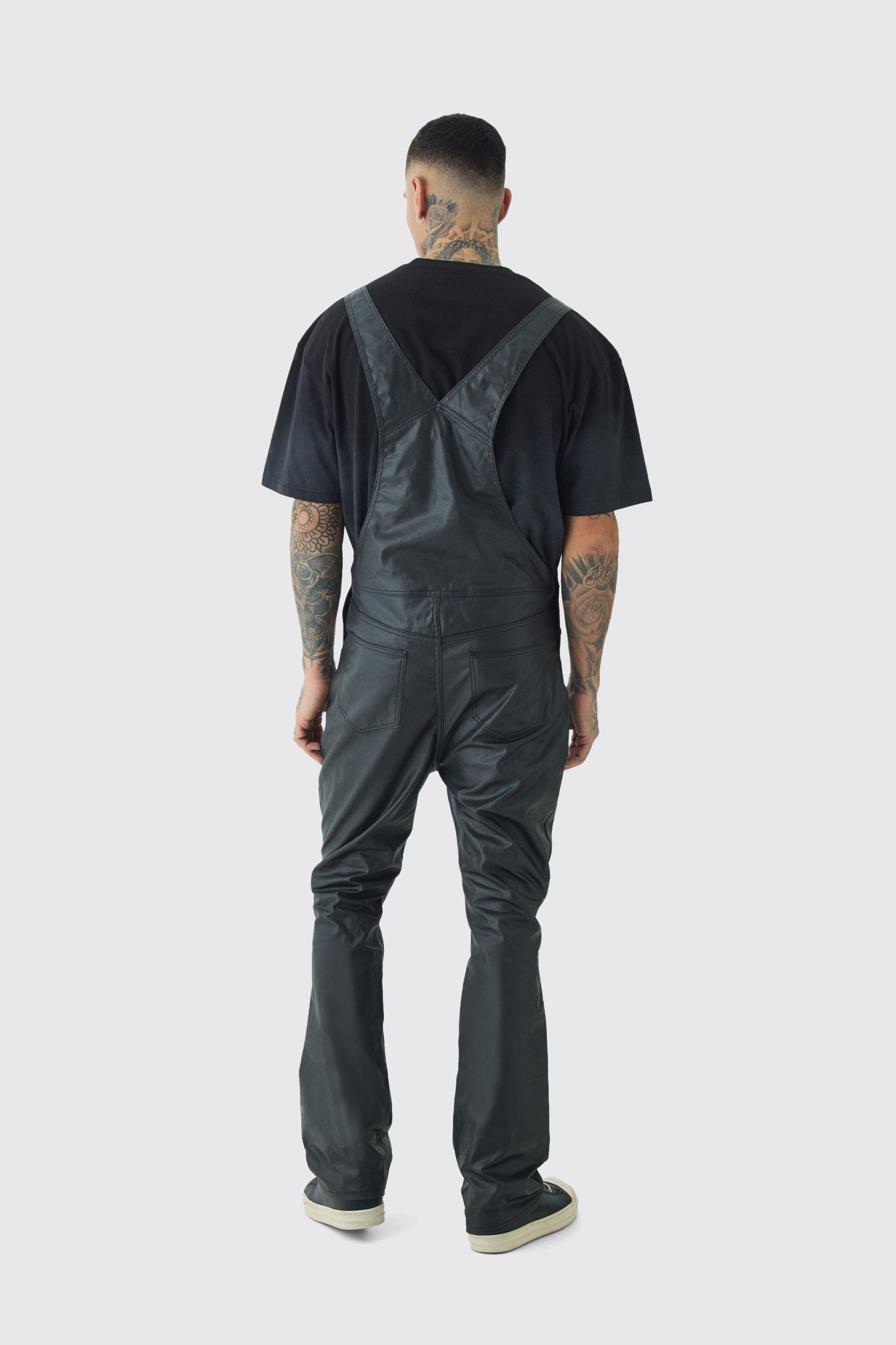 Tall black dungarees store