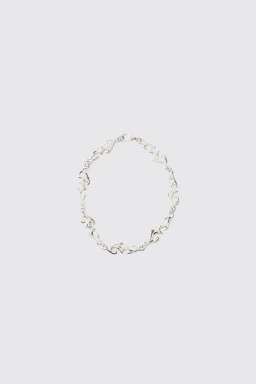 Metal Chain Bracelet silver