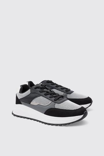 Tech Mesh Runner Trainer black