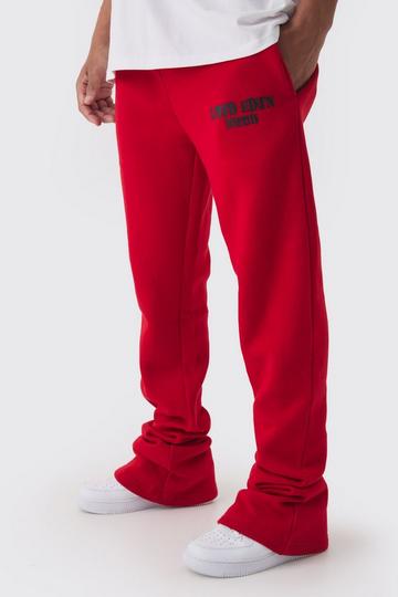 Slim Fit Ltd Edition Super Stacked Jogger red