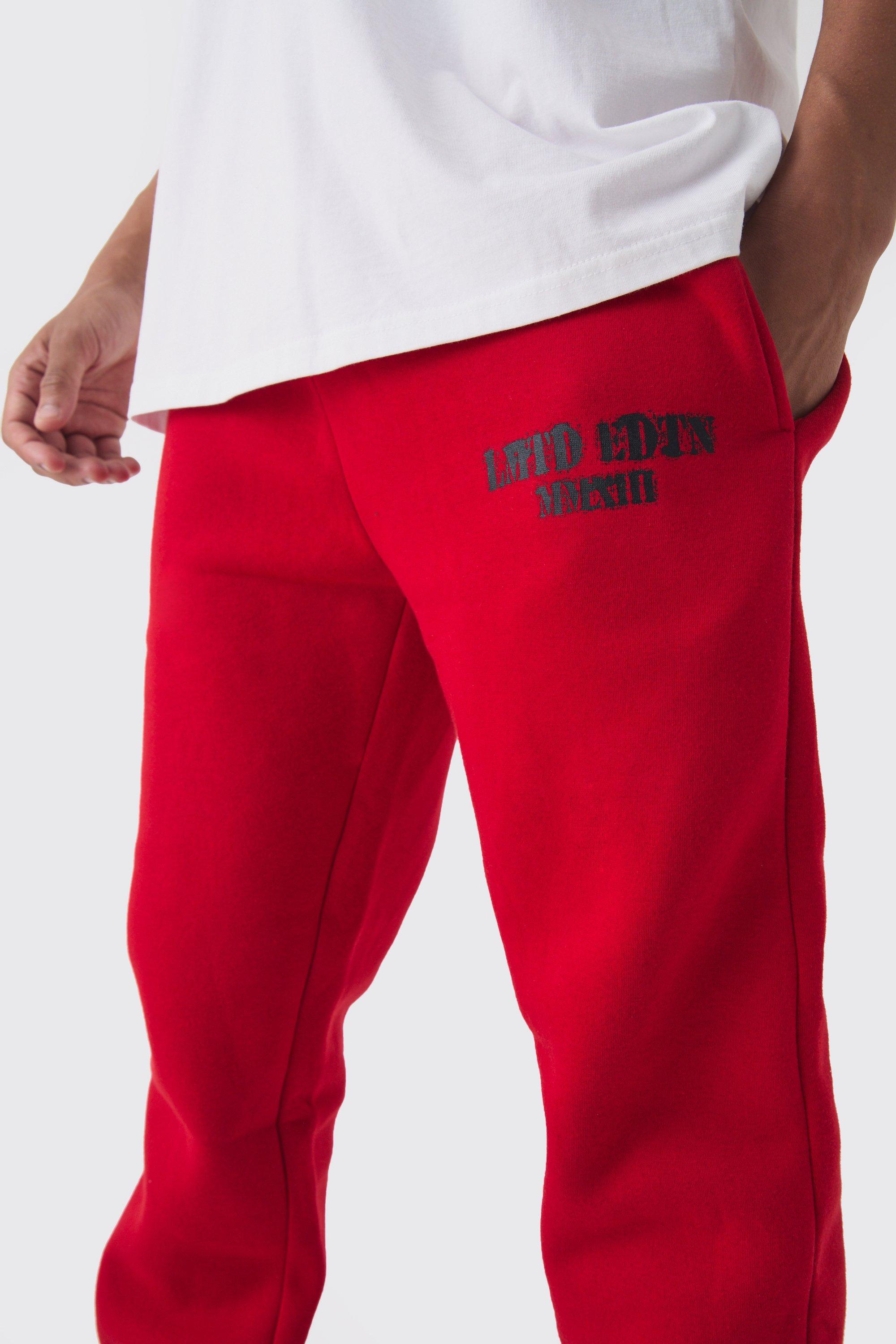 Slim Fit Ltd Edition Super Stacked Jogger boohoo