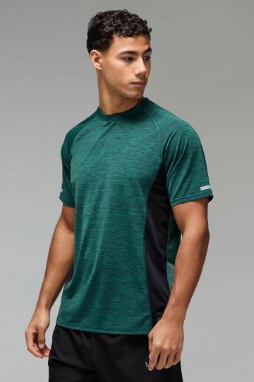 Man Active Dun Fitness T-Shirt dark green