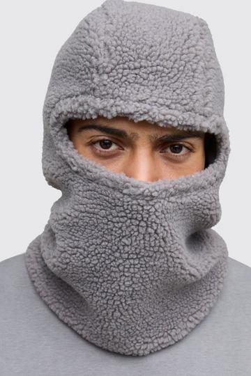 Borg Ski Hood grey