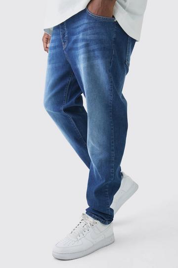 Blue Plus Skinny Stretch Tinted Jeans