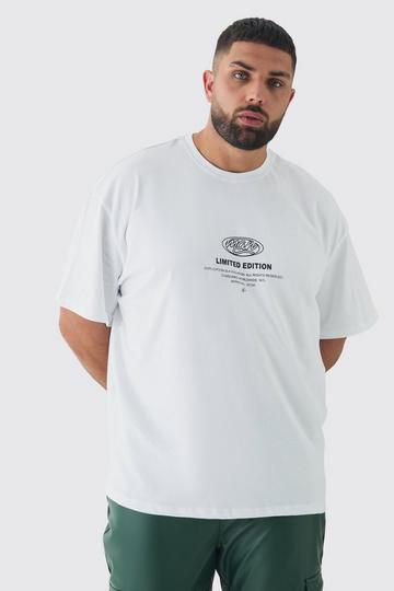 White Plus Oversized Limited Edition T-Shirt